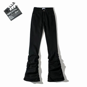 Women's Skinny Mop Pants Denim Trousers Casual Vibe Chic Appearance