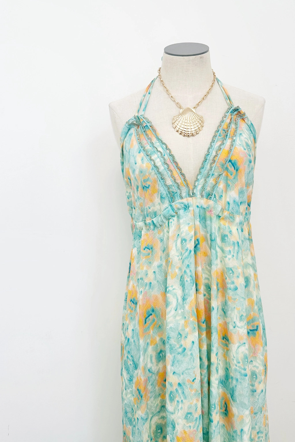 Mae Floral Maxi Dress Silky Surface