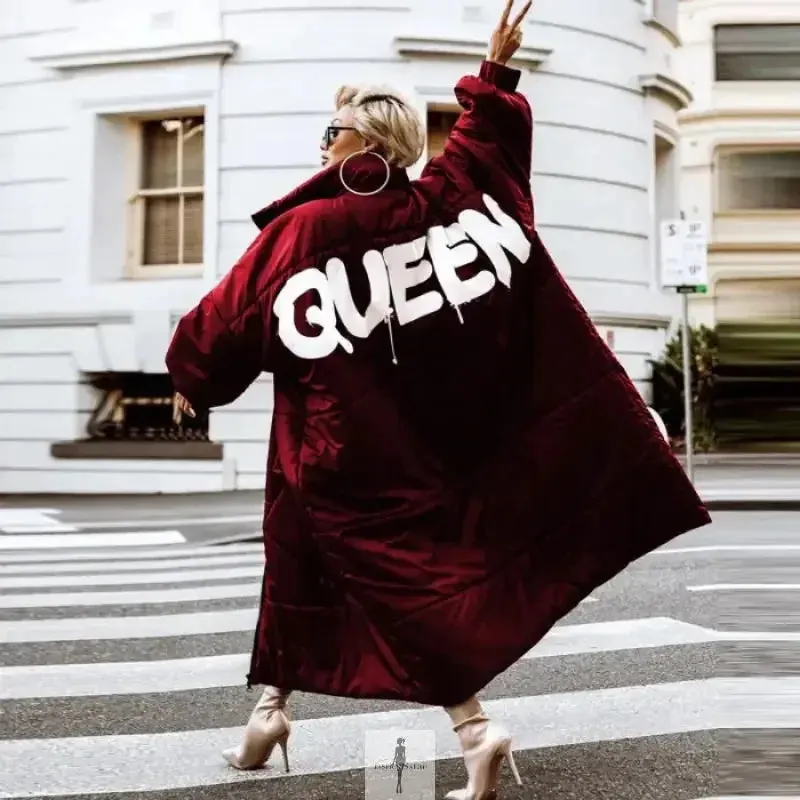 Women Oversized Jacket Reinforced Knees Active Look