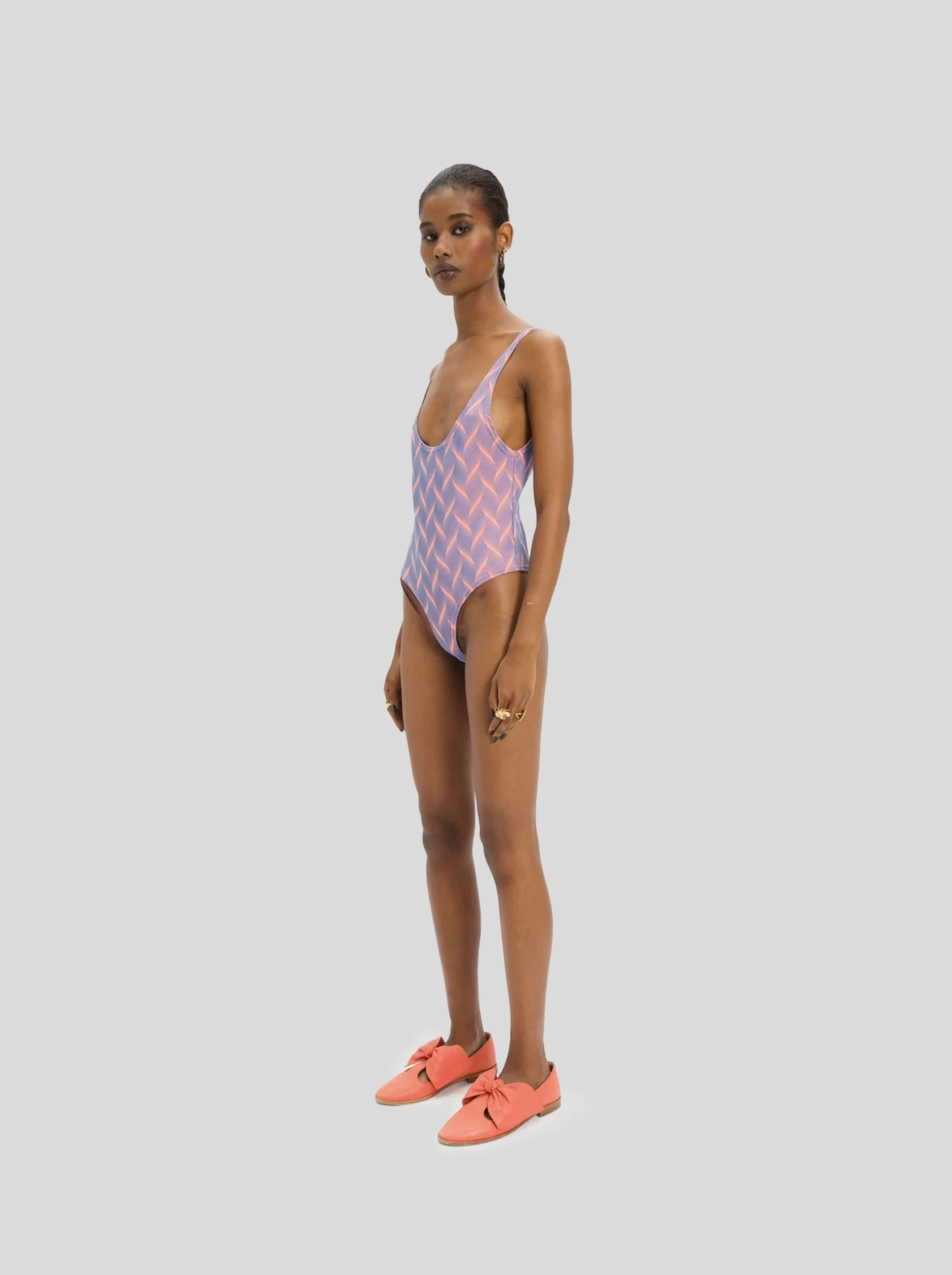 Maillot de bain Otis en maille fine Quartz New Arrival High Elasticity Blend