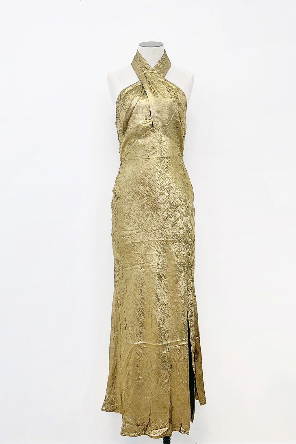 Gloss Accent Fall Silhouette Marissa Dress