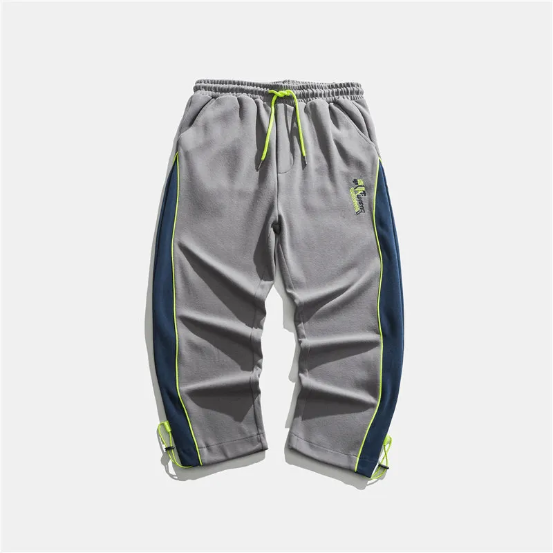 Stretch Ready snag resistant Men'S Casual Pants Trendy Japanese Side Stripes