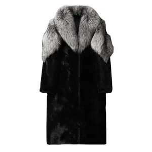 Men'S Fur Jacket Mink Thermal Top Fall Outfit