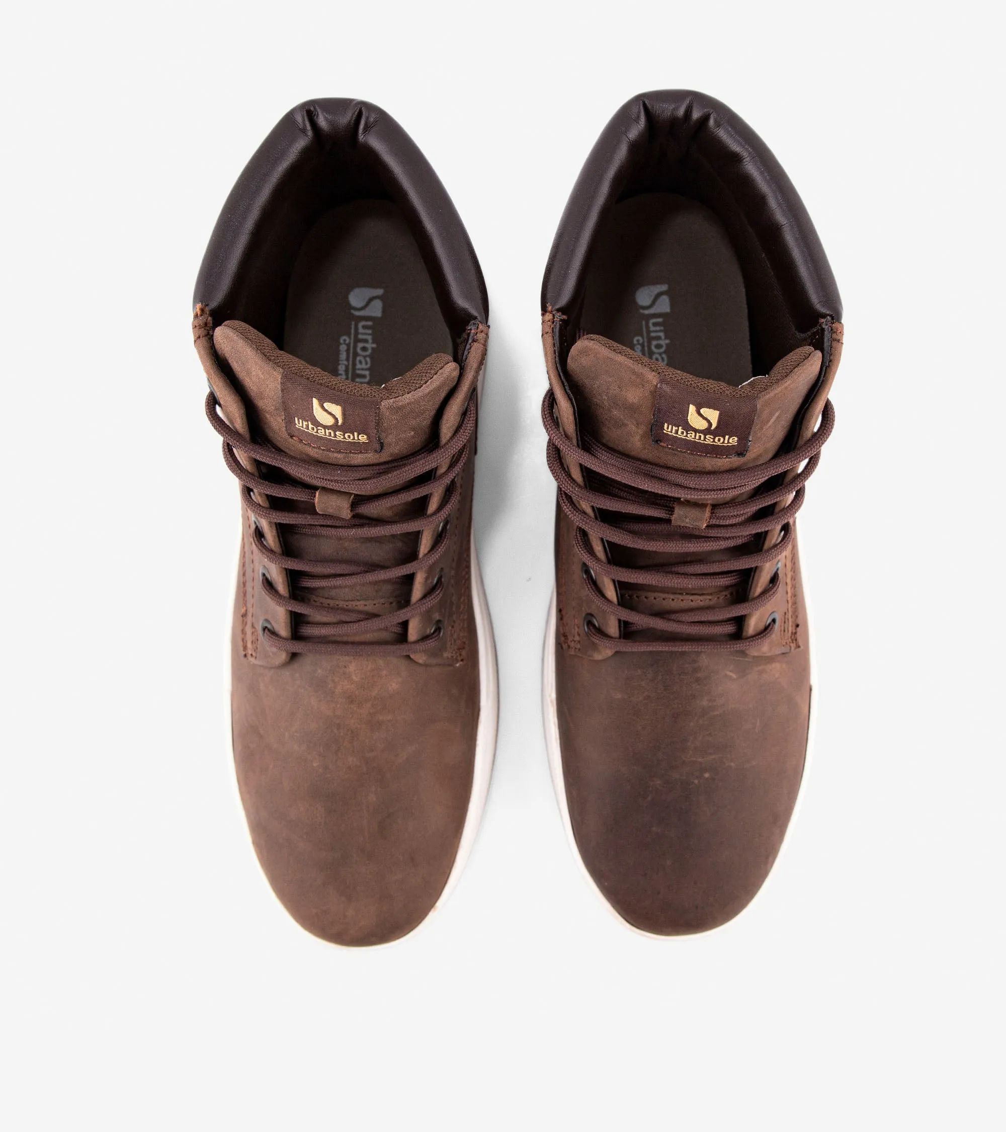 Men's High Ankle Sneakers US-GR-4103 therapeutic skiers' grip