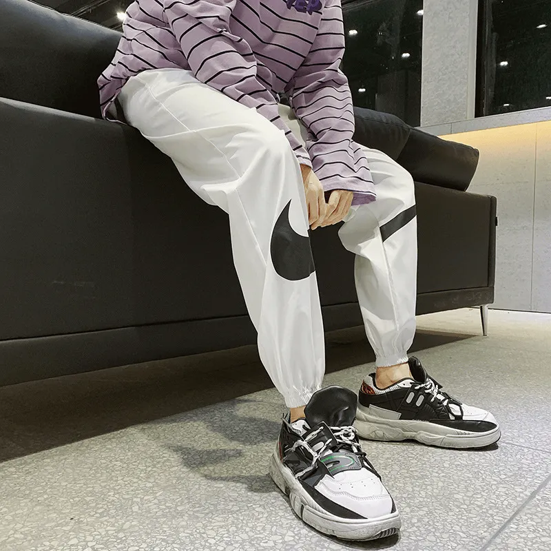 Walk Friendly Men'S Korean Style Trend Slim Fit Big Check