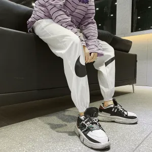 Smooth Finish Men'S Korean Style Trend Slim Fit Big Check