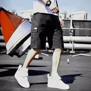 Warm Layers Men's Multi-bag Twill Cargo Shorts