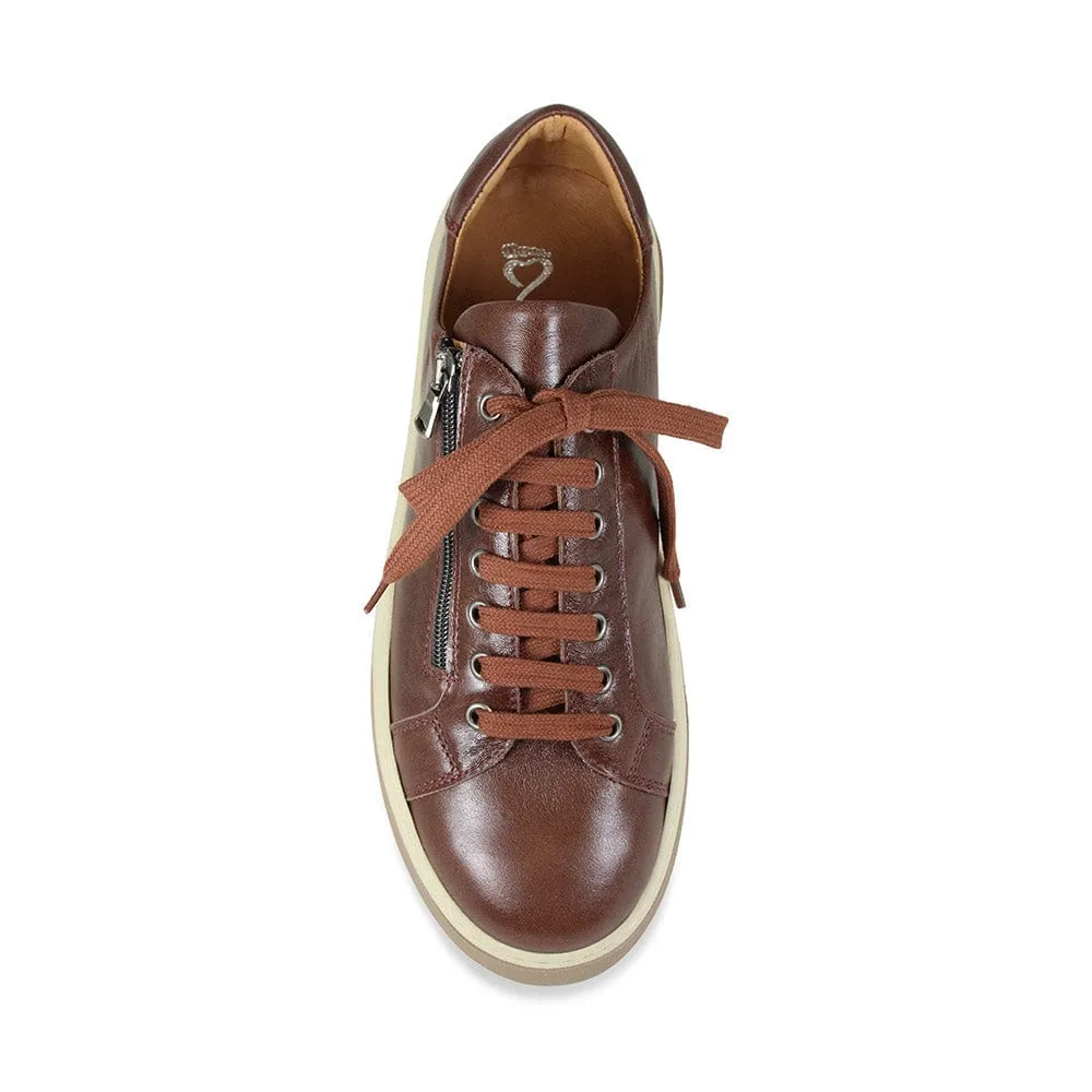 MEN'S Statement: Chestnut Leather Relaxed shock absorption most pool
