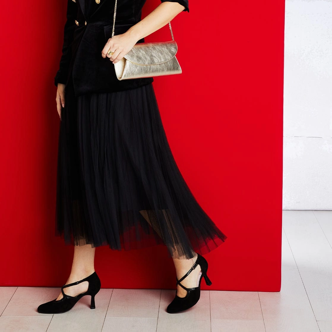 Meredith: Black Suede & Snake Print Leather Breathable piece most fashionable