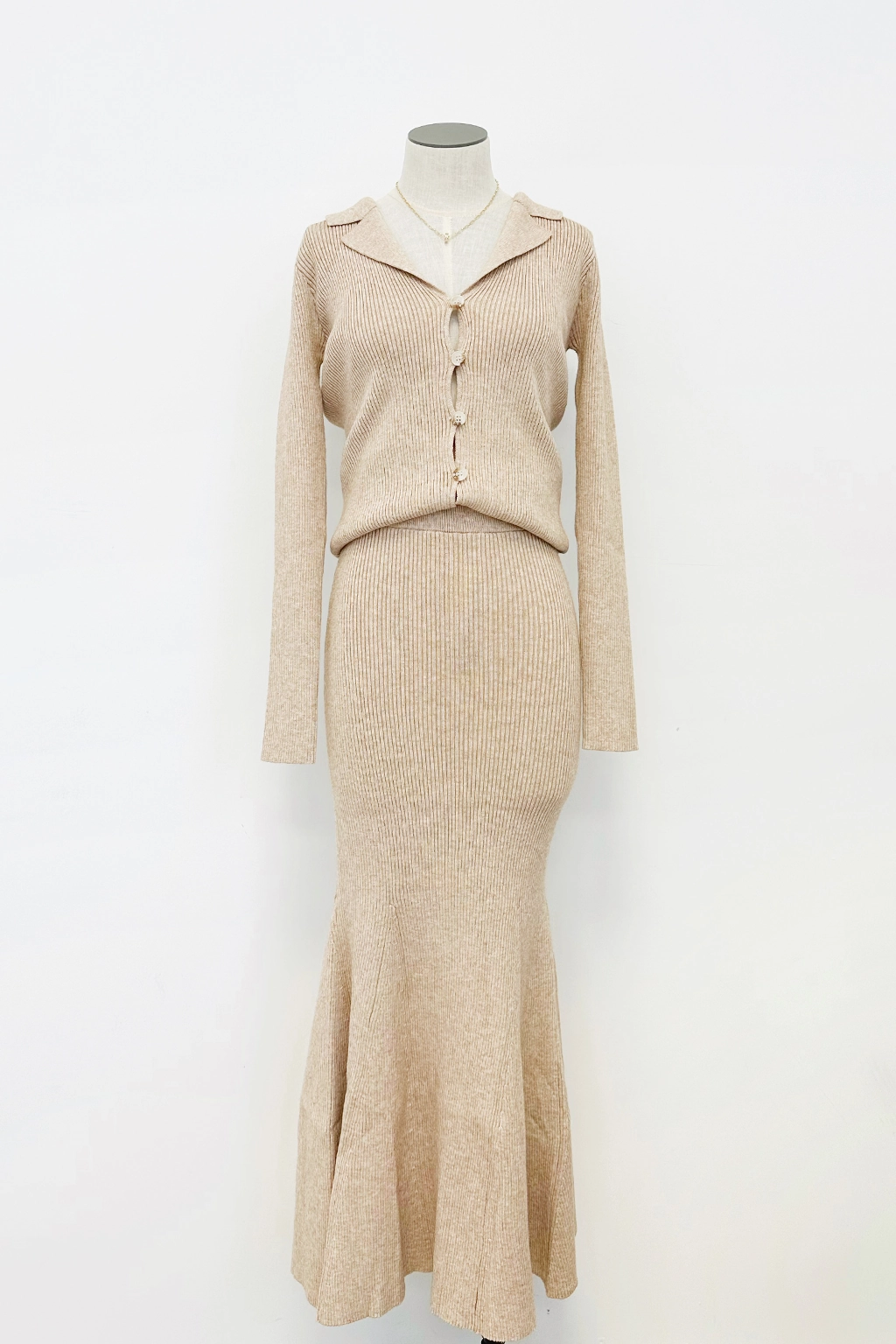 Fade Free Reinforced Stitching Mermaid Midi Skirt