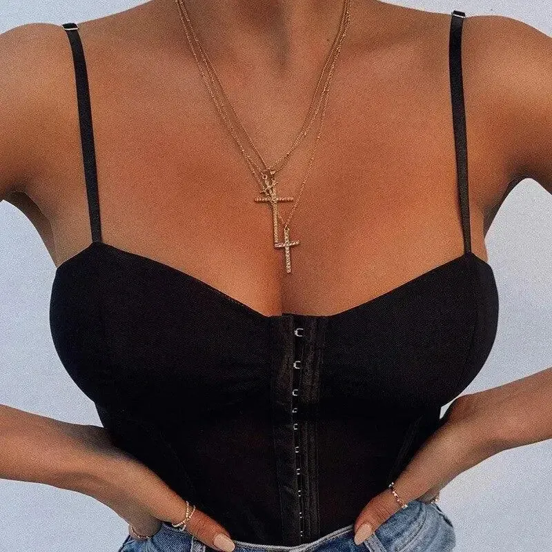 Mesh bralette Bodysuits Lake Glow