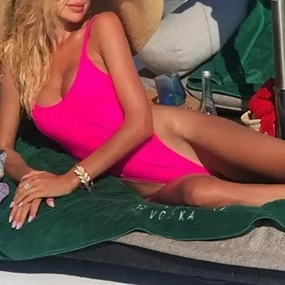 Micro Thong One Piece Swimsuit Holiday Vibes Adjustable-Straps