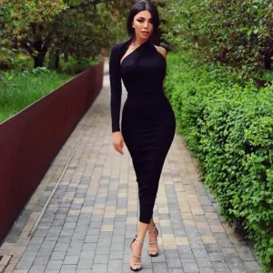 Grace Ease Mid-Calf Bandage Dress