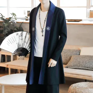 Modular Attachment System Mid-Century Embroidered Trench Coat Jacket