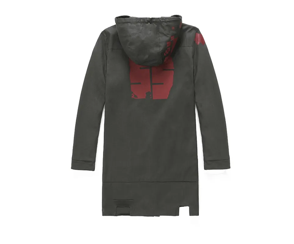 Durable Water Repellent Finish Mid-Length Coat Anime Xuan Zi Anime