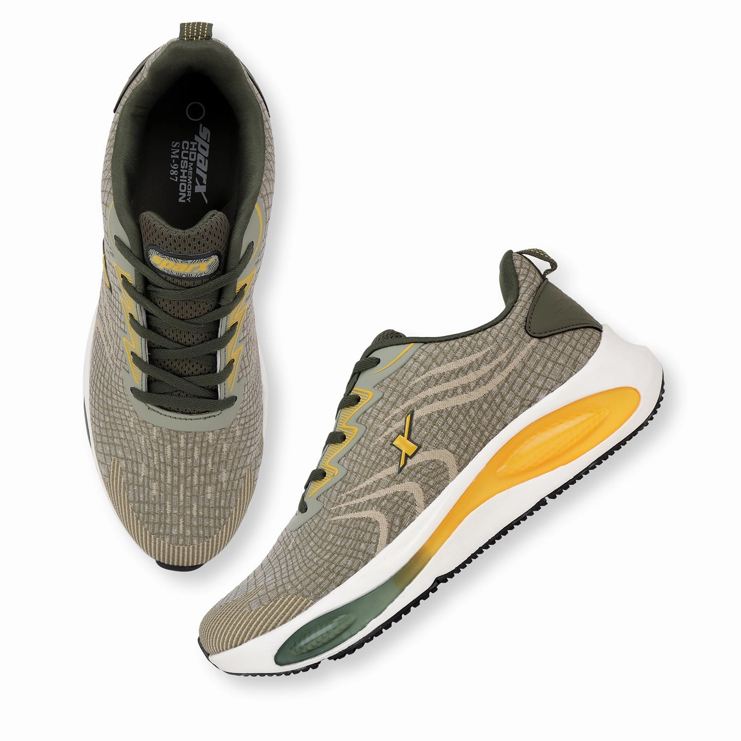 Compression Resistant Collar Thermoforming Technology Athleisure Shoes for Men SM 987