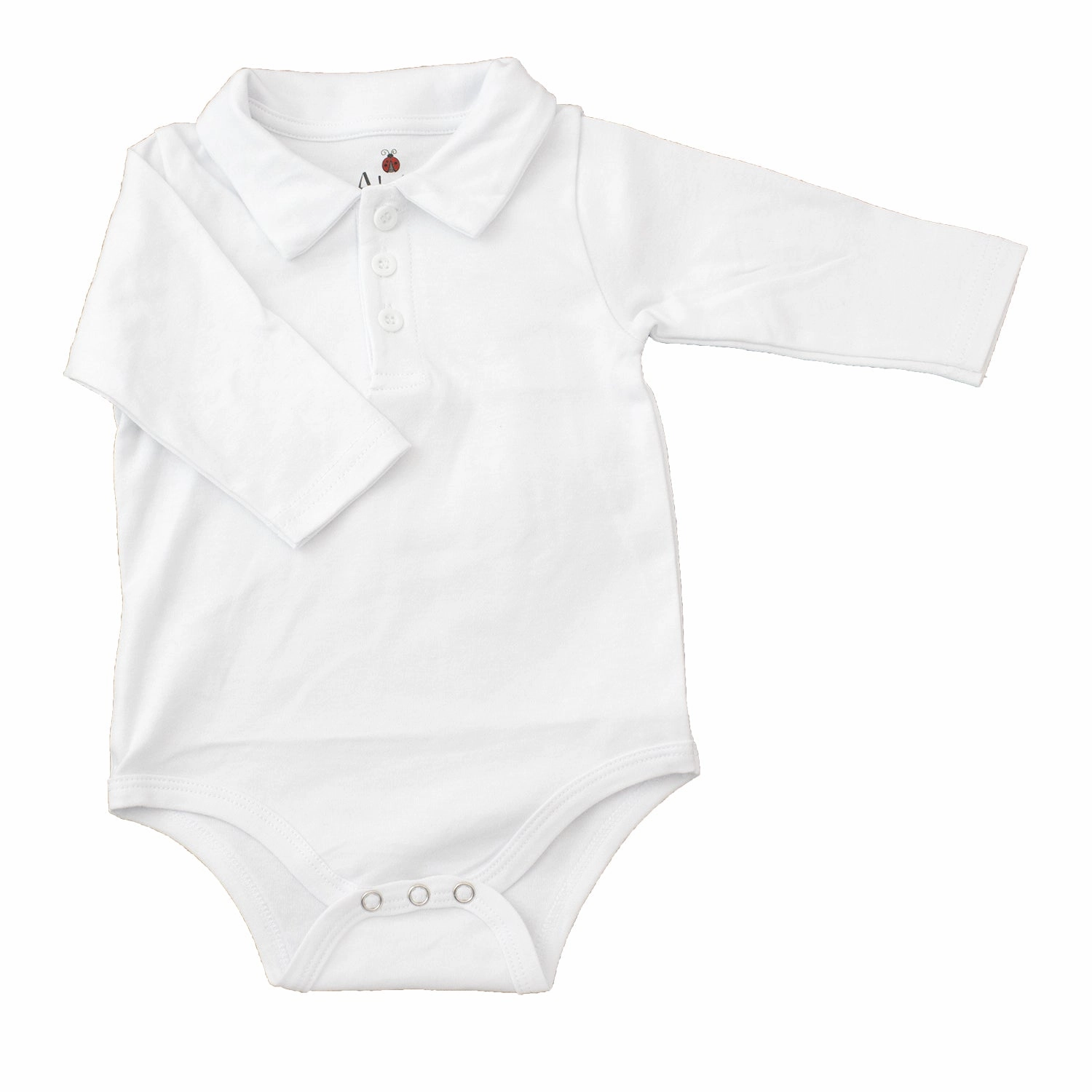 Minimalist Detailing Infant's Long Sleeve Knit Bodyshirt A1101