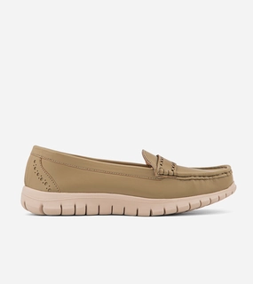 Women's Moccasins US-DY-4302 Seamless Interior Lining