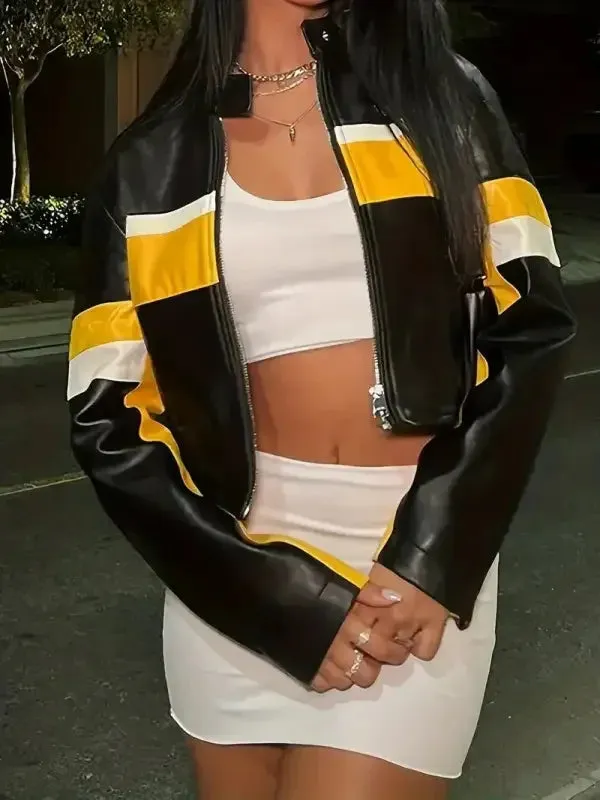 Motorcycle Style Jackets Fashion Trend