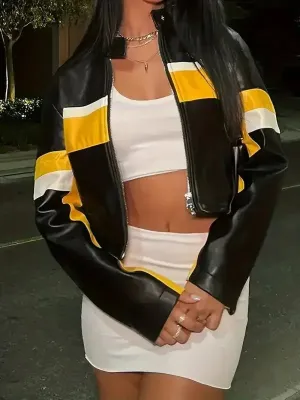 Motorcycle Style Jackets Fashion Trend