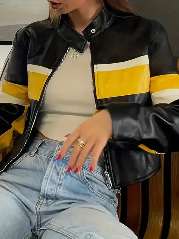 Motorcycle Style Jackets HeavyDuty Zipper