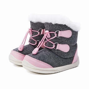 Non Marking Outsole High-top Faux Fur  Winter Snow Boots BMCiTYBM