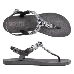Mykonos - Black Premium Material Footwear