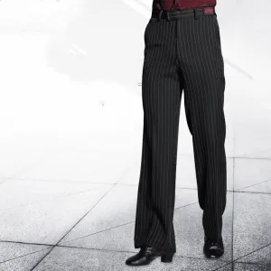 National Standard Modern Dance Pants Loose Striped Pockets Ready For Action Comfort Waist