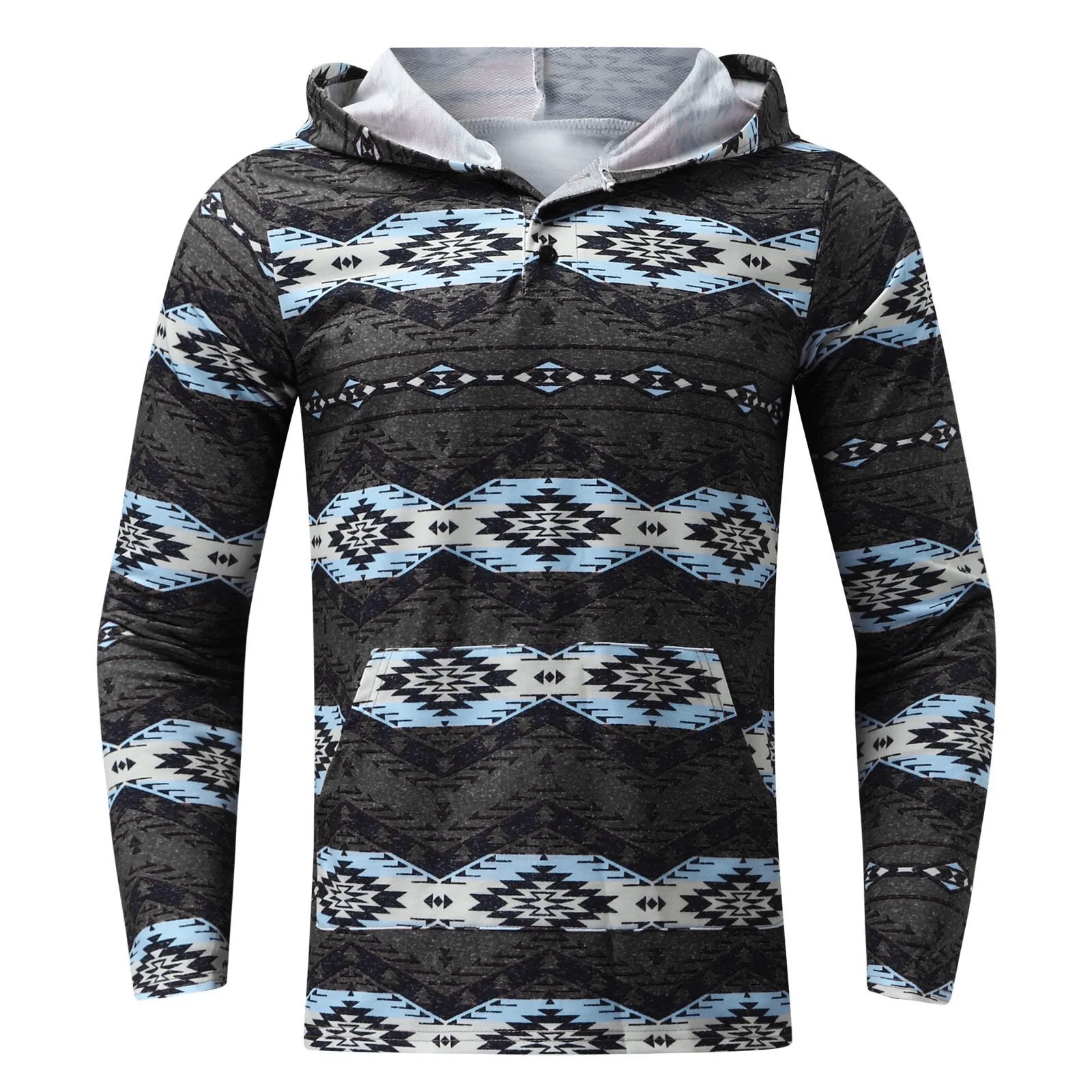 Solid Color Men'S Long-Sleeved Sweater Cold Protection