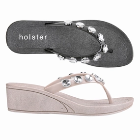 Dance Floor Embrace Elegance Neptune Wedge Bundle - Black/Champagne