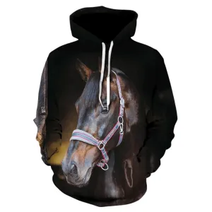 New Digital Print Hoodie European and American Sweater Sporty Look product skiing suitable agility