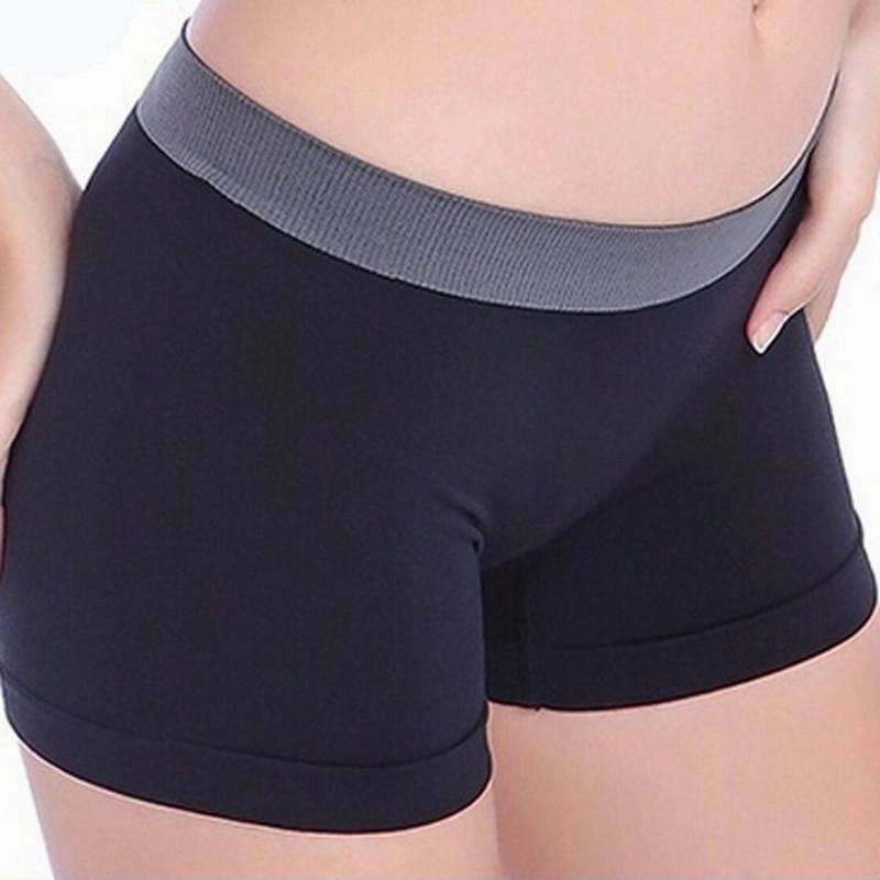 Shock Diffusion Midsole DualLayerInsulation New Summer Women Sports Gym Workout Waistband Skinny Yoga Shorts
