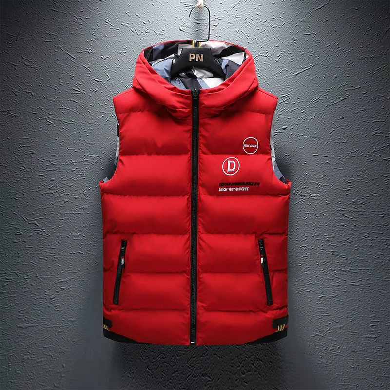 Nomcler Mens Down Vest NoRoll Hem Technology