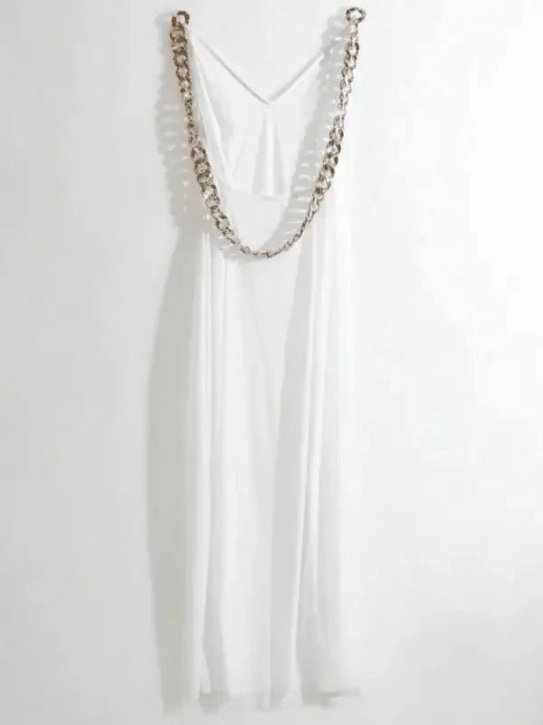 Flex Stretch Fabric Luxurious Maxi Dress Cover Up