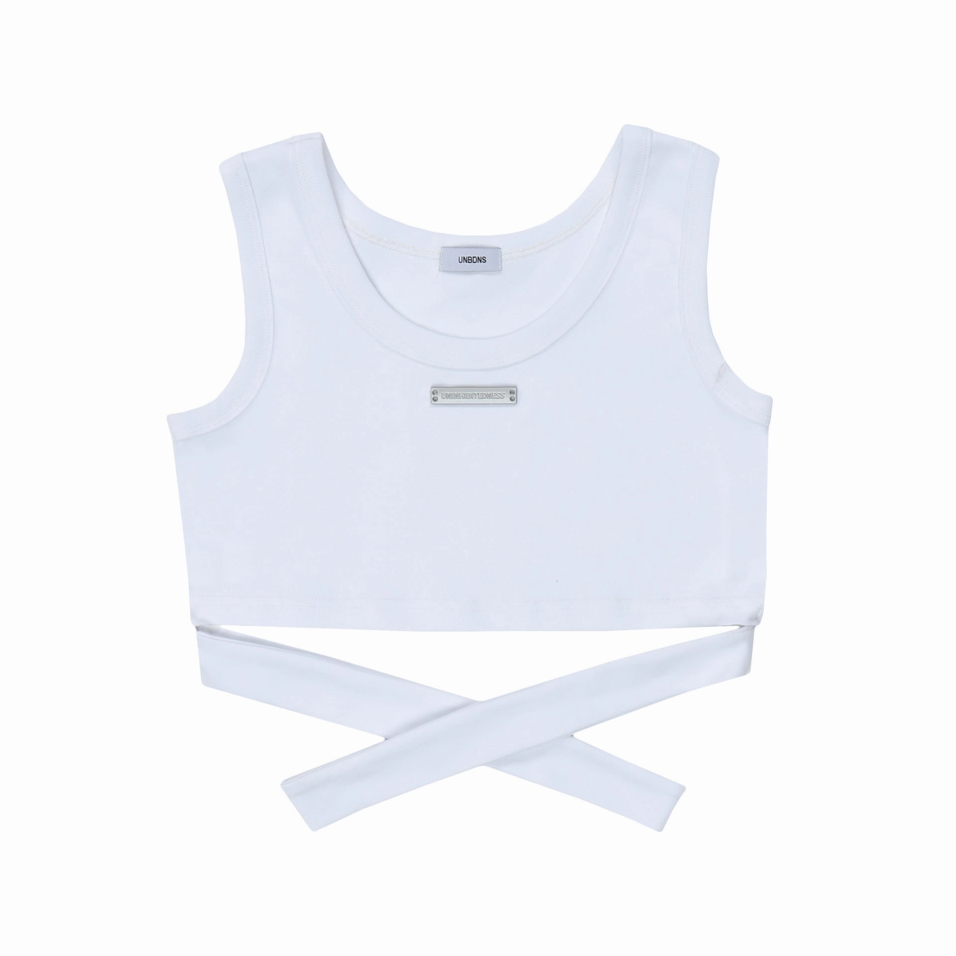 Lightweight Feel Women's Street Fashion Special-interest Design Short Strap Vest