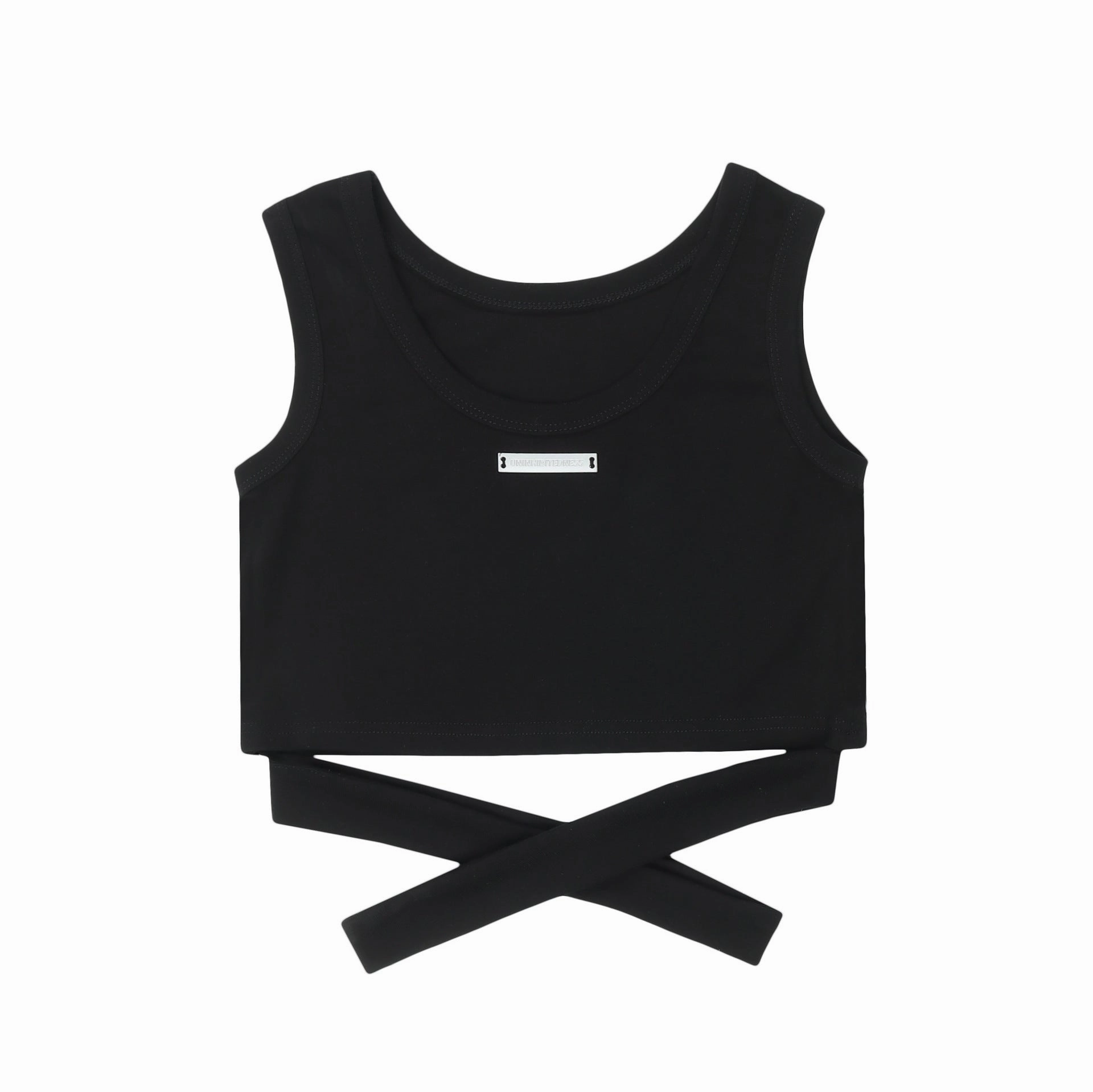 youth trend Women's Street Fashion Special-interest Design Short Strap Vest