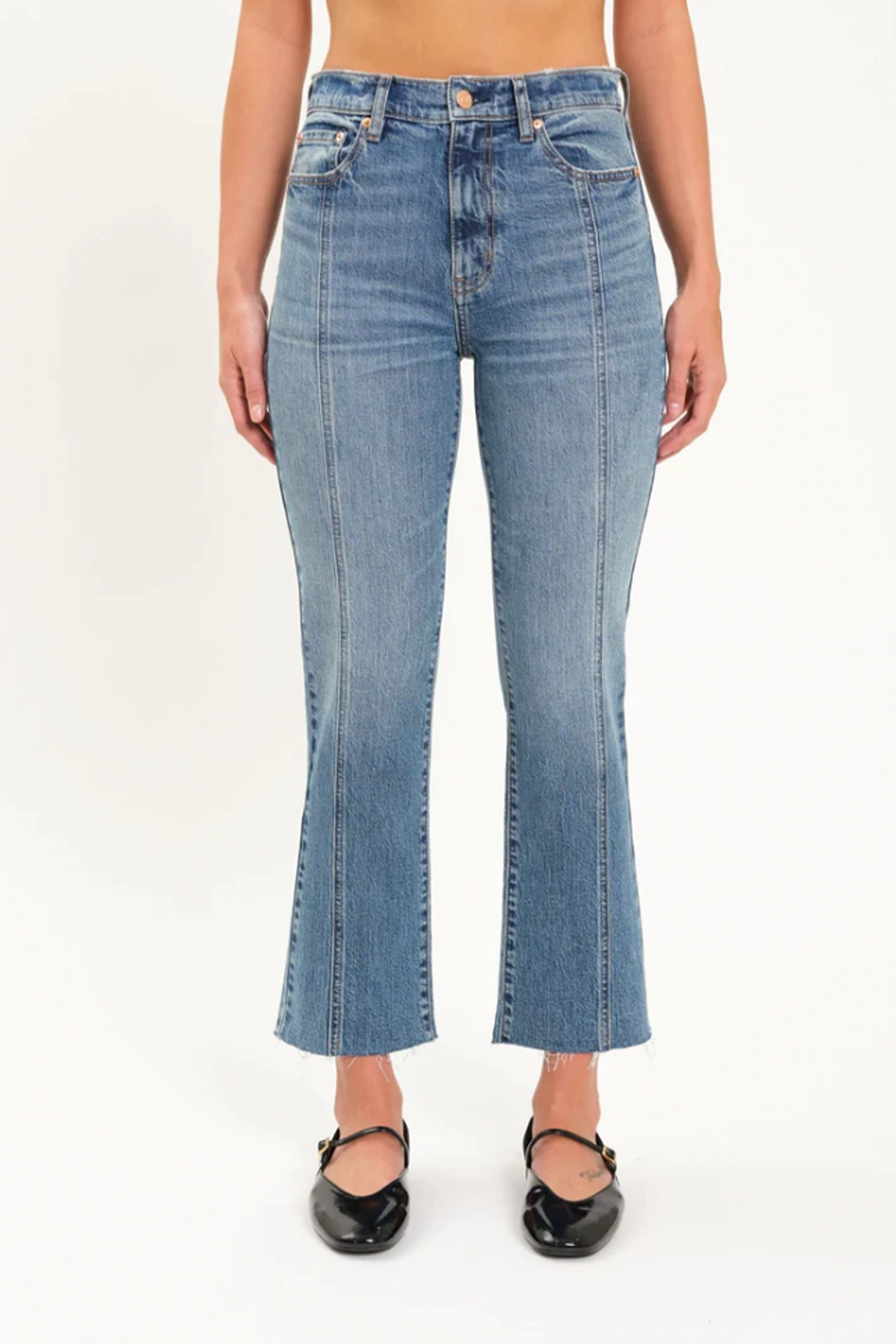 Shy Girl HR Crop Flare Thermal Balance Breathable fabric