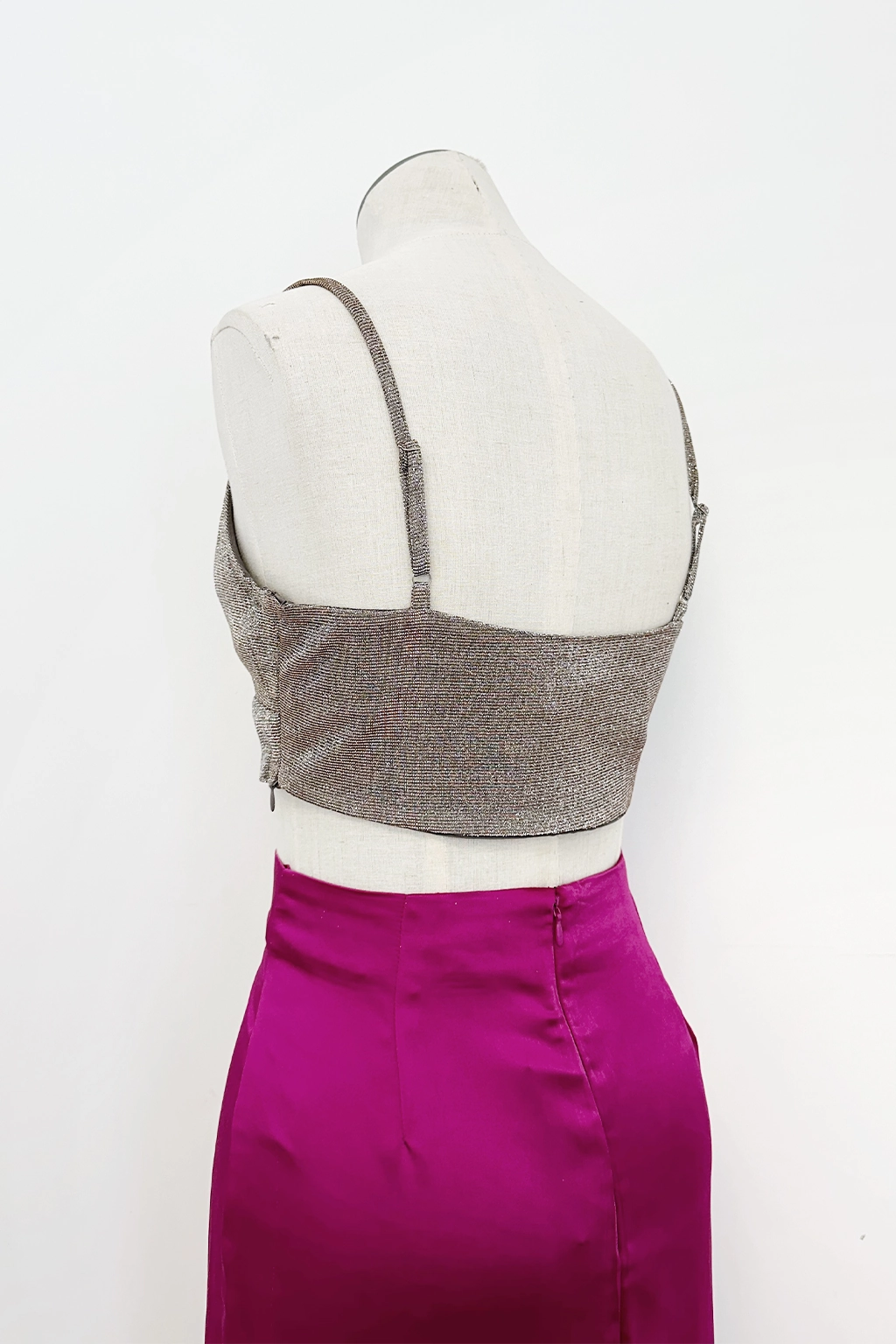 Shine Bright Glitter Bralette Light Deflection Fabric Easy Wear