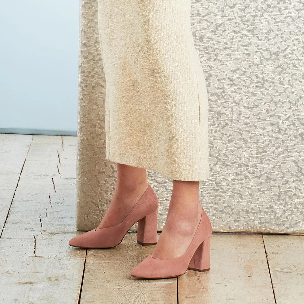 Paloma: Rose Suede breathability - level