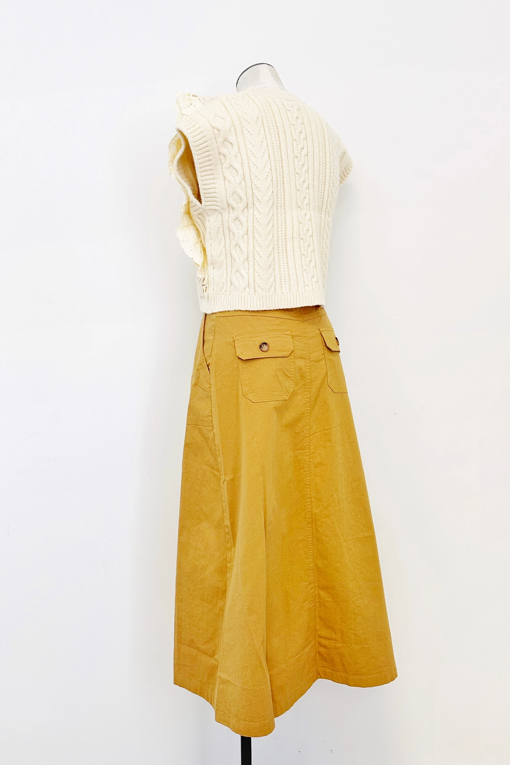 Heat Management featherlight Pinar Woven Midi Skirt