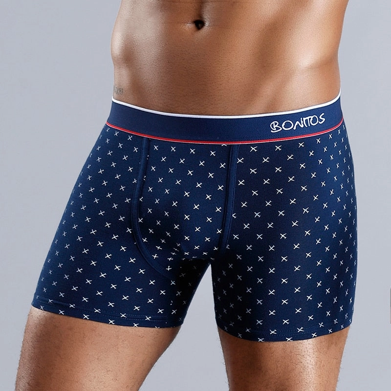Soft Edge West Louis? Men's Comfortable Cotton Boxers Underwear