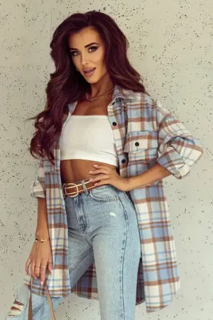 Pocket Long Sleeve Shacket UniversalFit