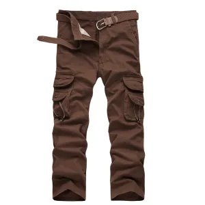 Pockets Loose and Versatile Outdoor Trousers Overalls Airy Feel