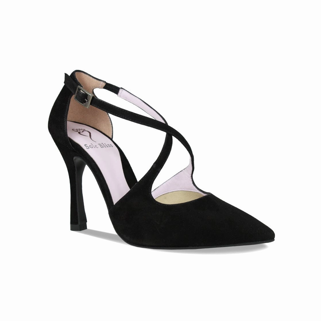 arch - support Patent Leather Poet: Black Suede