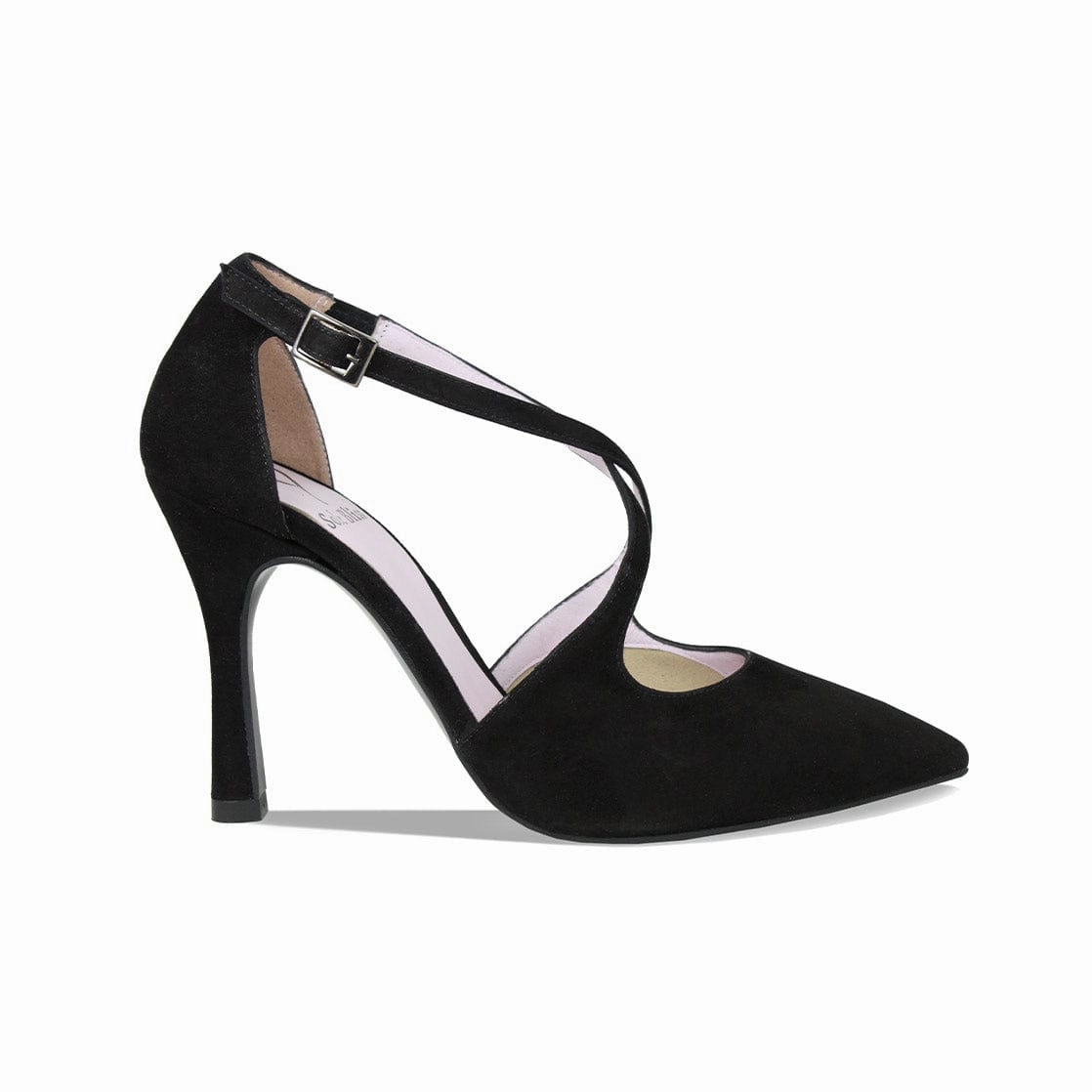 Leather Sole abrasion resistant coating Poet: Black Suede