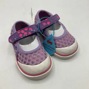 ComfortableInsole Trendy Look Size 4: See Kai Run Purple Water Friendly Velcro Mary Jane Shoes NEW