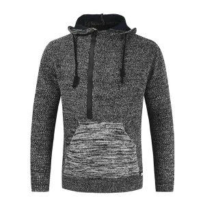 Printed Hooded Pullover round Neck Long-Sleeved Sweater product urban fashion sense Errand Ready