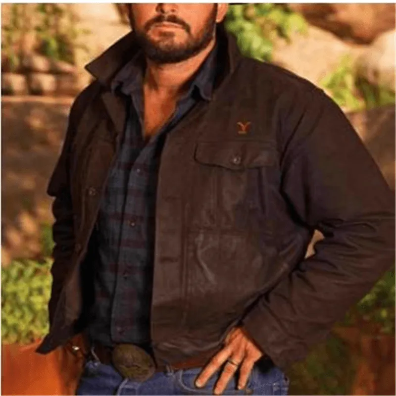 Pure Color Trend Single Breasted Men Jacket Adjustable Cuff System Ultra Compact Packing Design