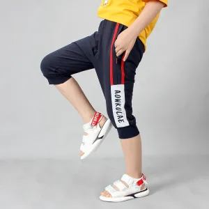 Flexible Comfort Wear Reflective accents Pure Cotton Sports Fashion Children'S Casual Pants