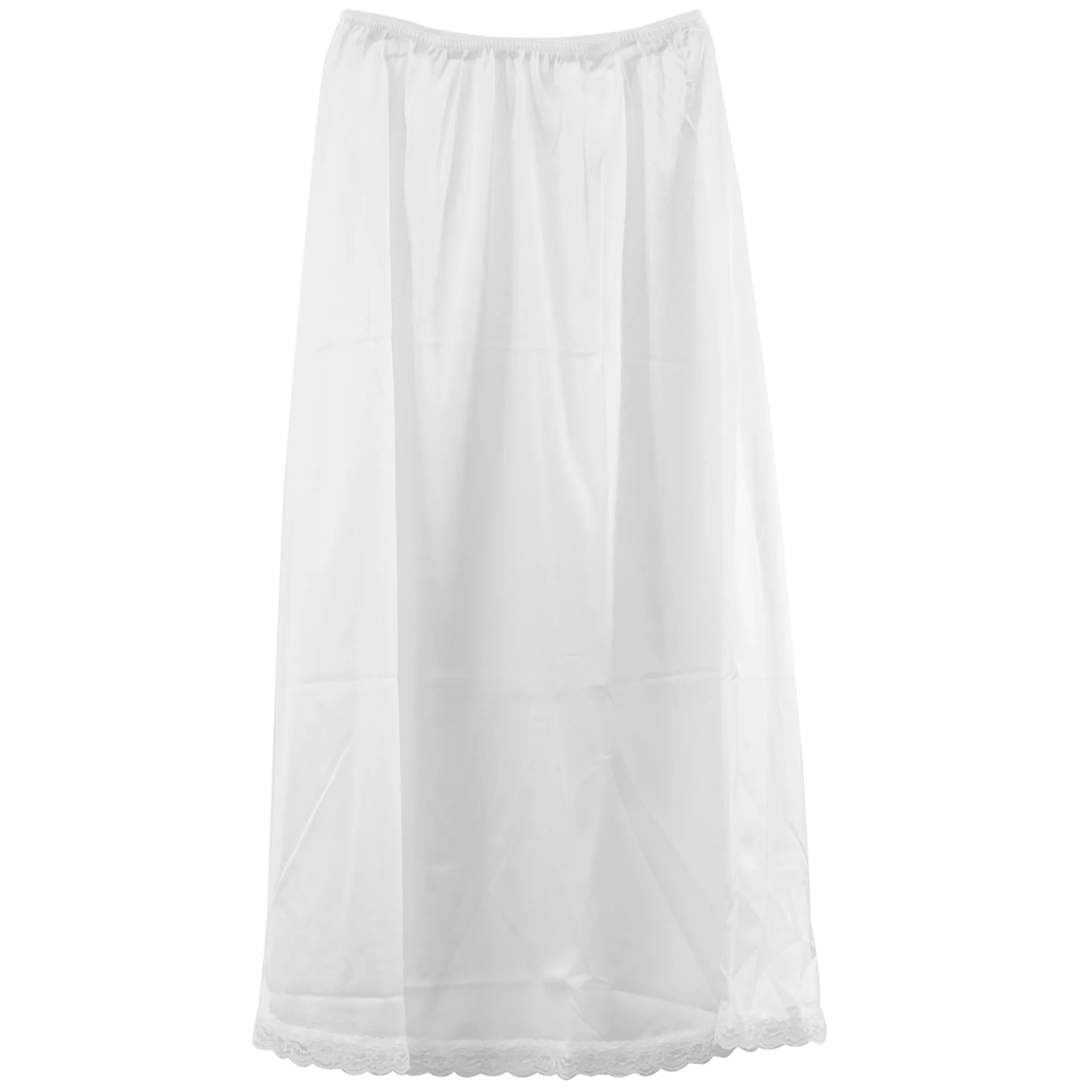 Nylon Half Sip 2731 Silicone Print Detail Layered Look